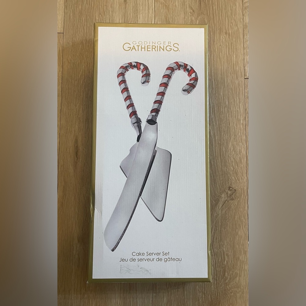 Godinger Gatherings Cake Server Set